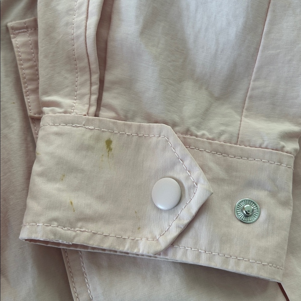 J. Crew Light Pink Hooded Utility Jacket - Picture 12 of 16